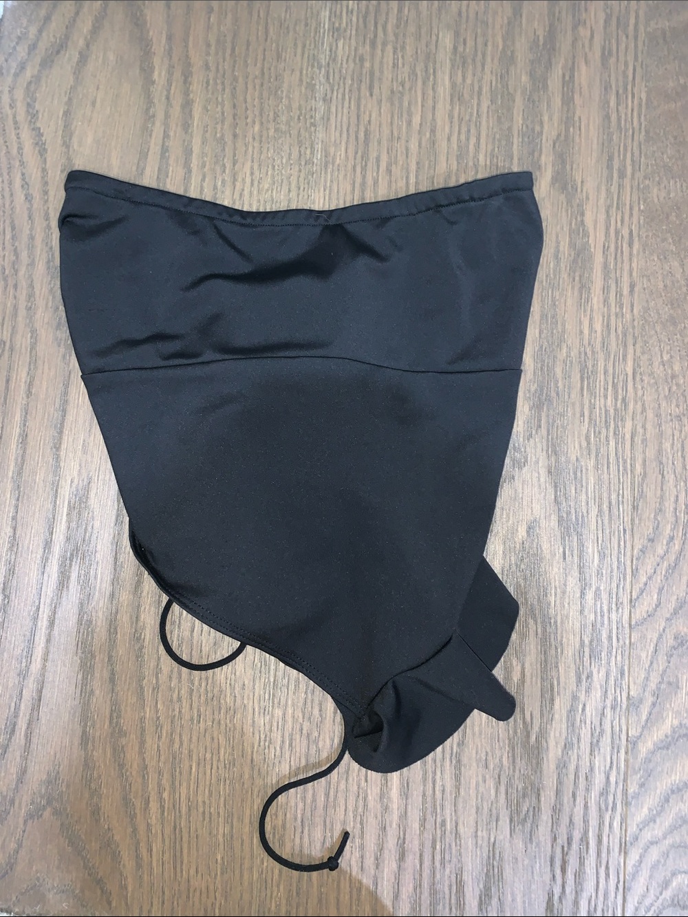Women's Black open back top